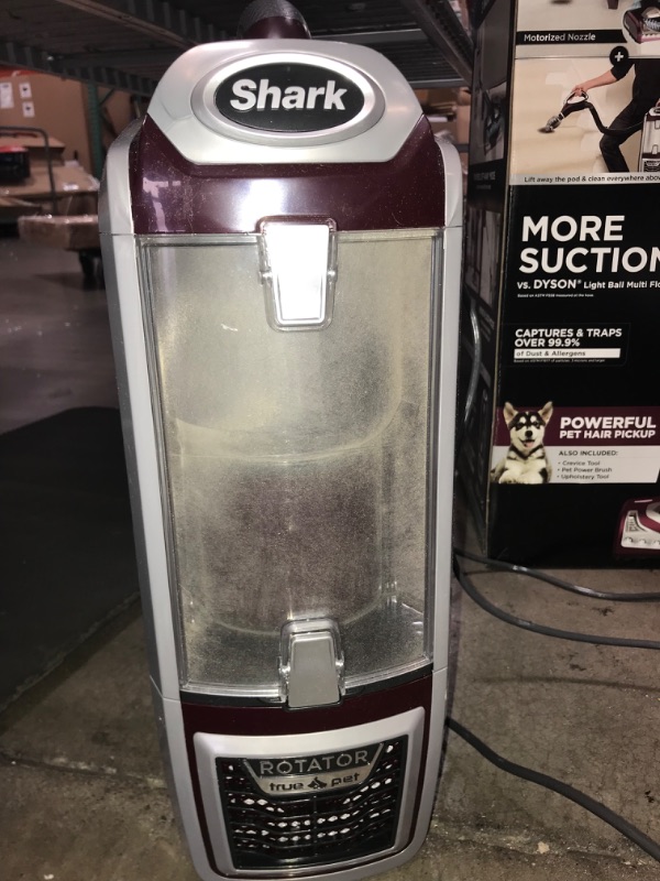 Photo 1 of Rotator Powered Lift-Away Deluxe Vacuum Color: Brass/Silver
