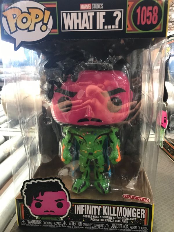 Photo 2 of Funko POP! Jumbo: What If...? - Killmonger 
