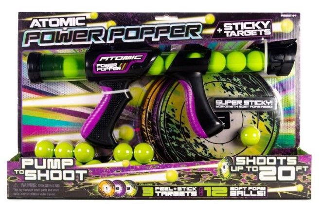 Photo 1 of *PARTS ONLY**- Atomic Power Popper with 12 Balls and 3 Sticky Targets

