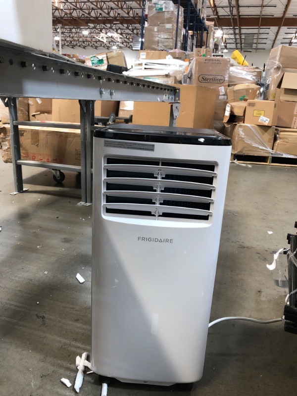 Photo 3 of Frigidaire FHPC082AC1 Portable Room Air Conditioner, 8,000 BTU with a Multi-Speed Fan, Dehumidifier Mode, Easy-to-Clean Washable Filter, in White
