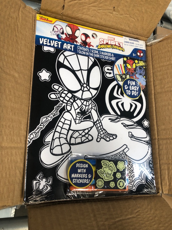 Photo 1 of 1 CASE*
disney junior velvet art spidey and his amazing friends