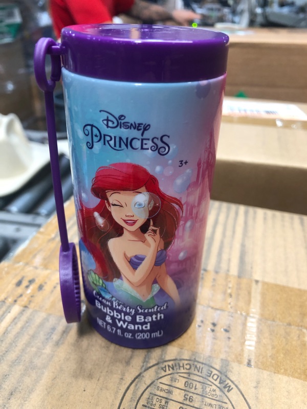 Photo 1 of 20 COUNT*
DISNEY PRINCESS BUBBLE BATH AND WAND OCEAN BERRY SCENTED