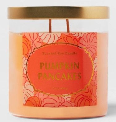 Photo 1 of 4 PACK: Lidded Glass Jar Pumpkin Pancakes Candle - Opalhouse™ 15 oz

