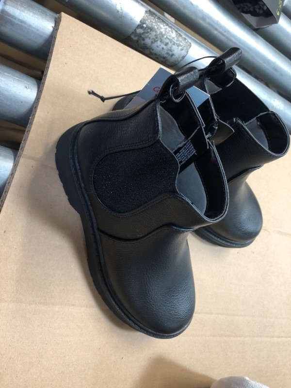 Photo 2 of Girls' Zita Zipper Chelsea Boots - Cat & Jack™, size 1

