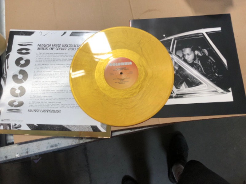 Photo 4 of (FACTORY PACKAGED OPENED FOR INSPECTION) Leon Bridges - Gold Diggers Sound Exclusive Gold Color LP Vinyl Record
