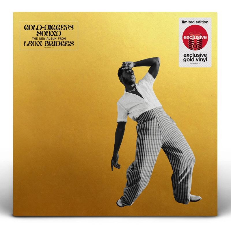 Photo 1 of (FACTORY PACKAGED OPENED FOR INSPECTION) Leon Bridges - Gold Diggers Sound Exclusive Gold Color LP Vinyl Record
