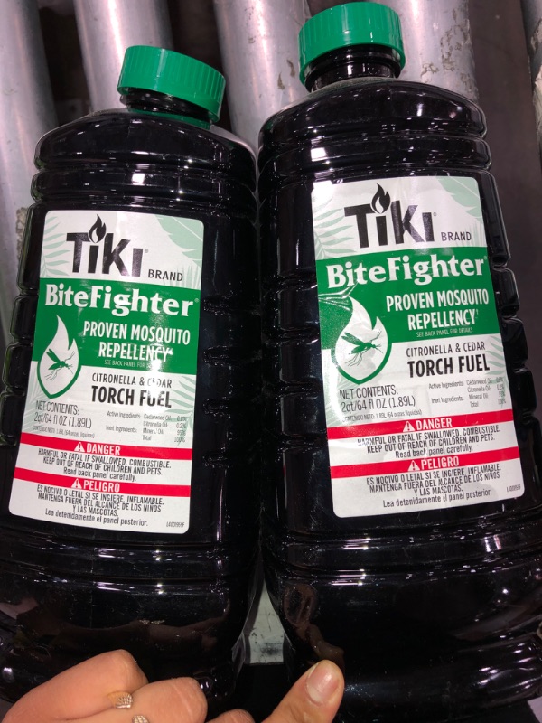 Photo 2 of 64oz Bitefighter Torch Fuel - TIKI- 2 pack 

