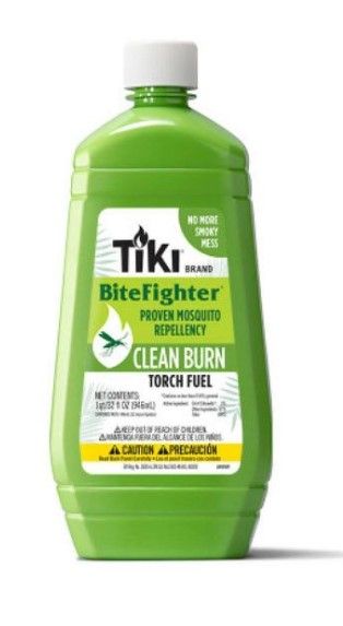 Photo 1 of 32oz Clean Burn BiteFighter Torch Fuel -TIKI---2 pack 

