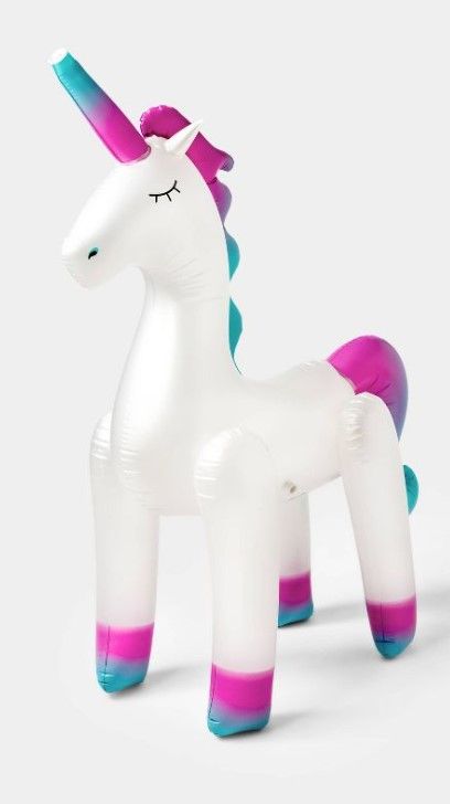 Photo 1 of Unicorn Sprinkler Pearlized Matte White - Sun Squad™
 74.8 Inches (H) x 29.1 Inches (W) x 63 Inches (D)
