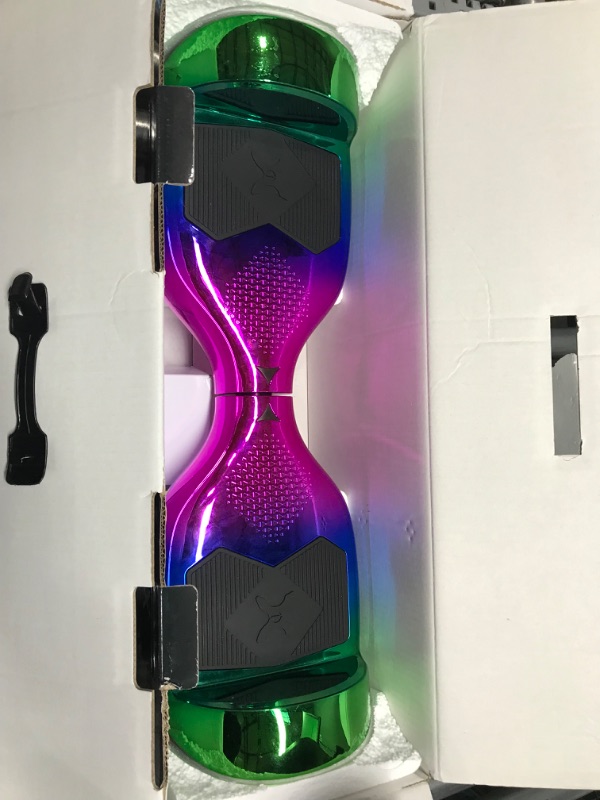 Photo 1 of **NOT FUNCTIONAL PARTS ONLY!!Hover-1 Helix Electric Hoverboard | 7MPH Top Speed, 4 Mile Range, 6HR Full-Charge, Built-in Bluetooth Speaker, Rider Modes: Beginner to Expert
