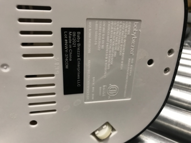 Photo 1 of New and Improved Baby Brezza Formula Pro Advanced Formula Dispenser Machine - Automatically Mix a Warm Formula Bottle Instantly - Easily Make Bottle with Automatic Powder Blending