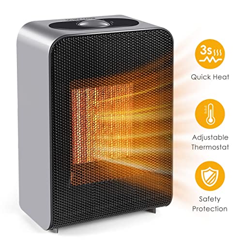 Photo 1 of  Space Heater, Portable Electric Ceramic Space Heater Fan