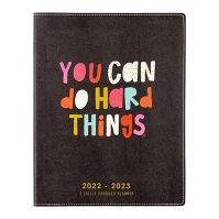 Photo 1 of 2022-23 Academic Planner Vegan Leather Flex Cover You Can Do Hard Things - Callie Danielle

