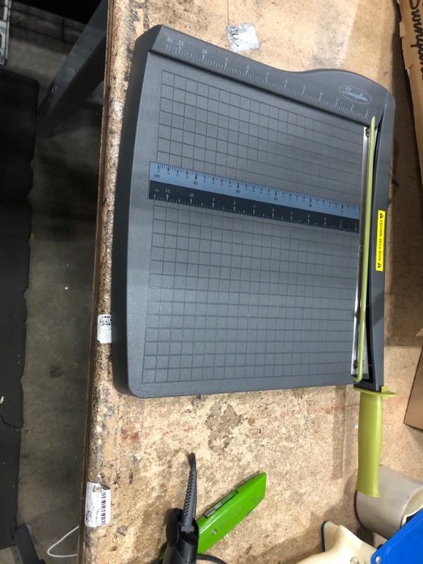 Photo 1 of Swingline Paper Cutter, Guillotine Trimmer, 12" Cut Length, 10 Sheet Capacity, ClassicCut Lite