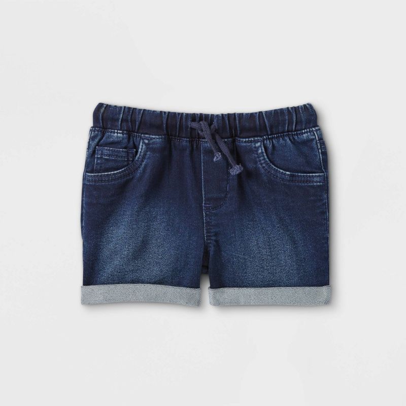 Photo 1 of 2  Toddler Girls' Pull-on Jean Shorts - Cat & Jack™
