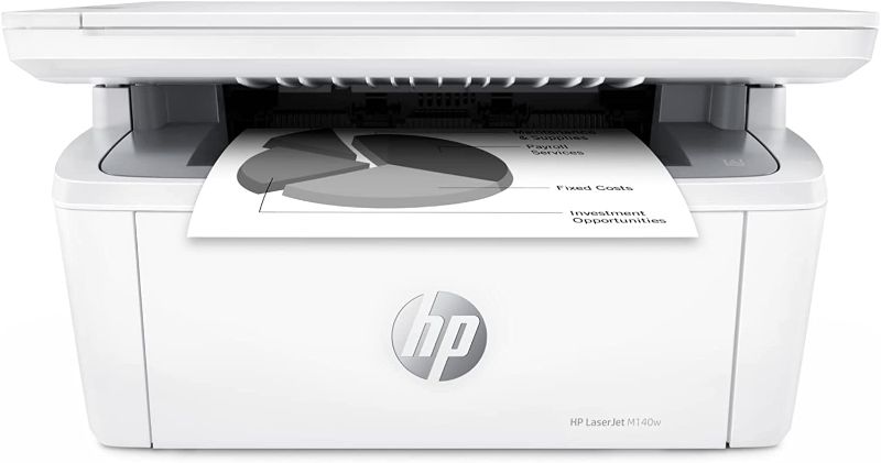 Photo 1 of HP LaserJet MFP M140w Wireless Monochrome All-in-One Printer (7MD72F)
