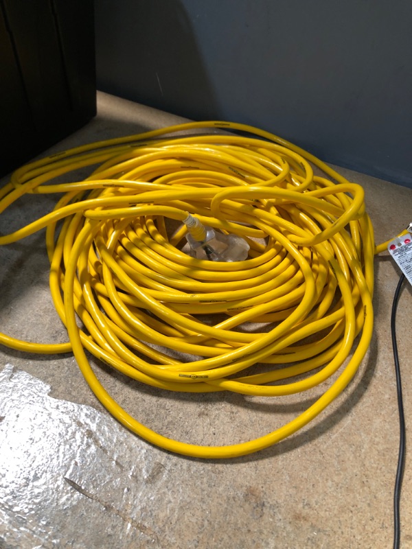 Photo 1 of 
Yellow Jacket
50 ft.  Premium Outdoor Heavy-Duty Extension Cord with Power Light Plug

