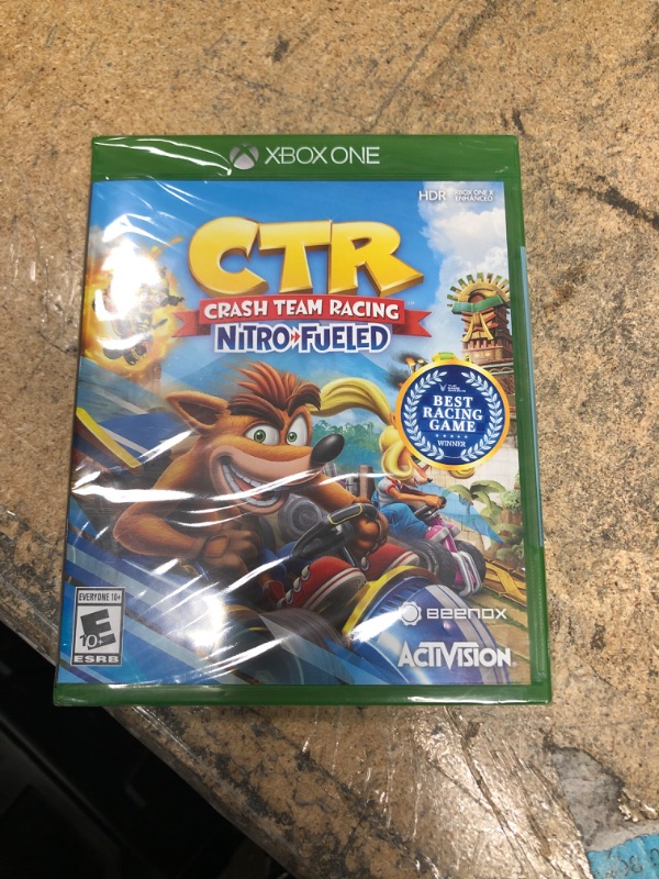 Photo 2 of 88393 Crash Team Racing Nitro-Fueled Xbox One Video Game
