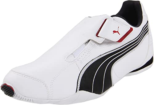 Photo 1 of PUMA Men's Redon Move Sneaker, White/Black/Ribbon Red 10.5 