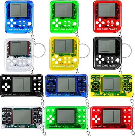 Photo 1 of 8PCS Video Game Party Favors Video Game Keychain 6 Colors Gamer Party Favors Video Game Party Supplies for Kids Video Game Favors