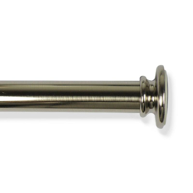 Photo 1 of 30"-52" Tension Rod Plated Brushed Nickel - Room Essentials™