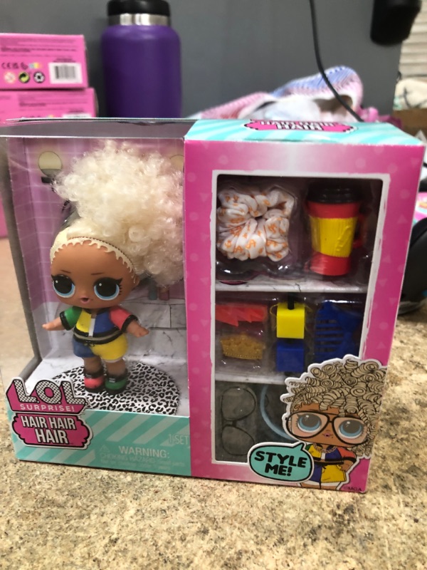 Photo 2 of L.O.L. Surprise! Hair Hair Hair Dolls with 10 Surprises – Great Gift for Kids Ages 4+