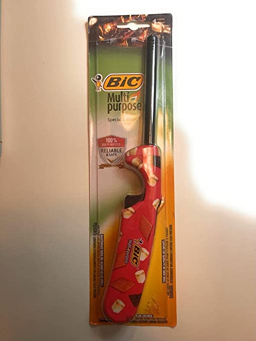 Photo 1 of *****4 ITEM BUNDLE CAMPING***** 2  Kids' Flashlight 2pk  + Bic Special Edition Multipurpose Campfire Marshmallow S'Mores Theme + Tiki 32 Oz Clean Burn BiteFighter Torch Fuel