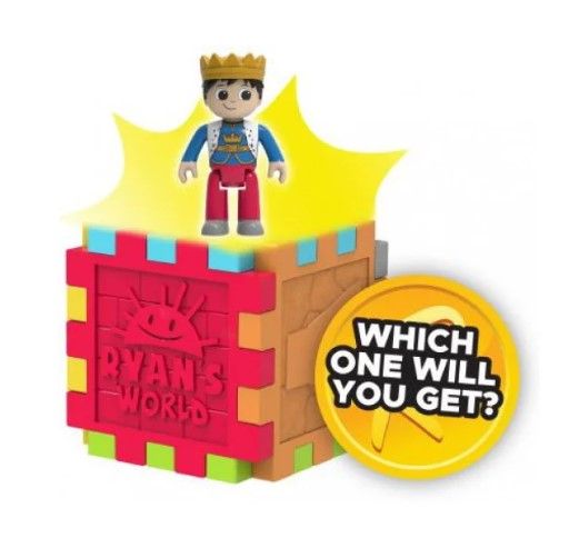 Photo 1 of 3 PACK Ryan's World Connect N' Collect Mini Crate Mystery Surprise