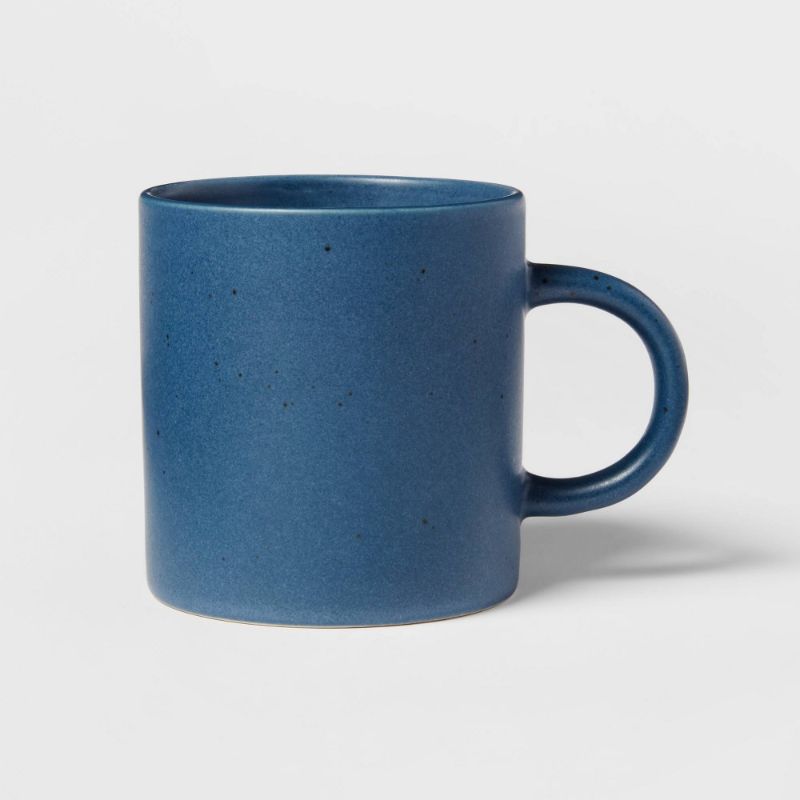 Photo 1 of 15oz Stoneware Tilley Mug Blue - Project 62™ ***5 pack***