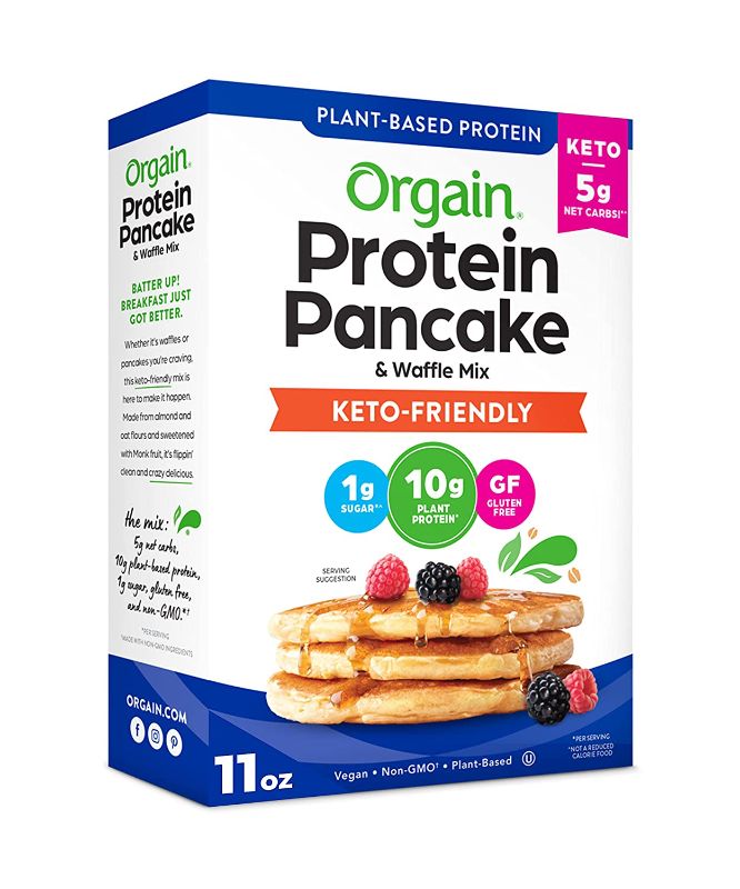 Photo 1 of ***2 Pack*** EXP: 09/16/2022Orgain Protein Pancake & Waffle Mix