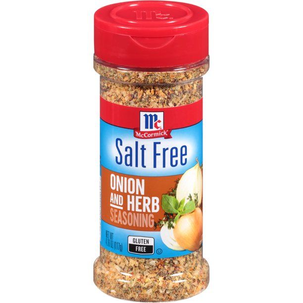 Photo 1 of Best By Oct/07/22 - 6 Packs of McCormick Salt Free Onion and Herb Seasoning, 4.16 OZ