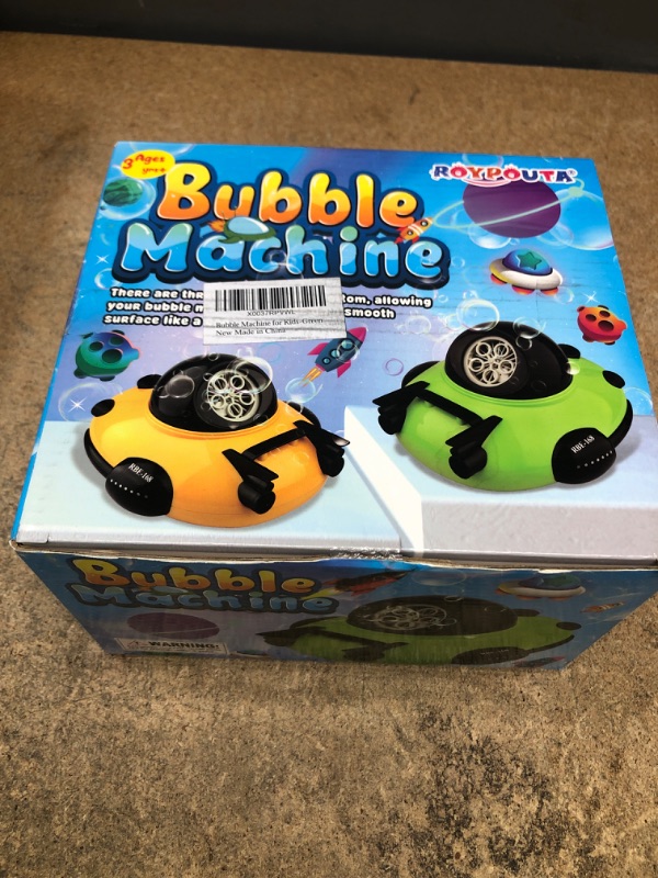 Photo 3 of Bubble Machine for Kids, Bubble Maker Machine, Bubble Blower Machine Gun with 2-Bottle Bubble Refill Rechargeable Automatic Toys Party Favors for Kids Birthday Gifts : Toys & Games
