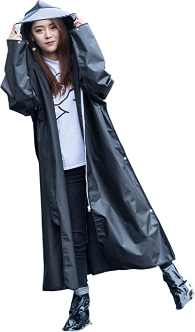 Photo 1 of Multifunctional EVA Raincoat, Transformable Rain Poncho Unisex Rain Cape
