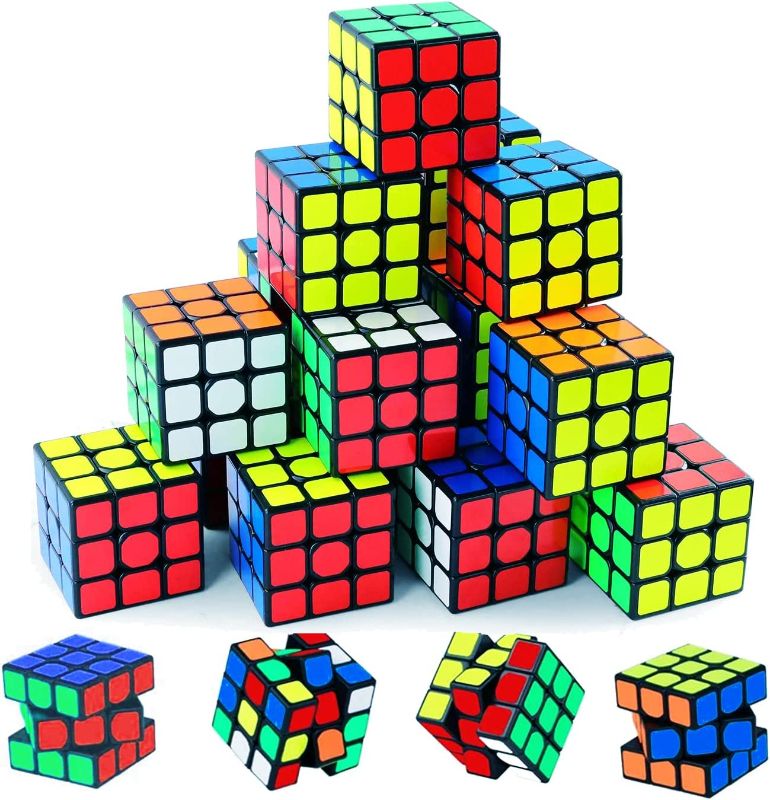 Photo 1 of Mini Cube Puzzle Party Favors for Kids Rubix Cube Party Favors Small Rubiks Cube Bulk Rubiks Cube Mini Rubix Cube 21 Rubiks Cube Pack 80S Party Favors Goodie Bags for Kid Birthday Party Favors
