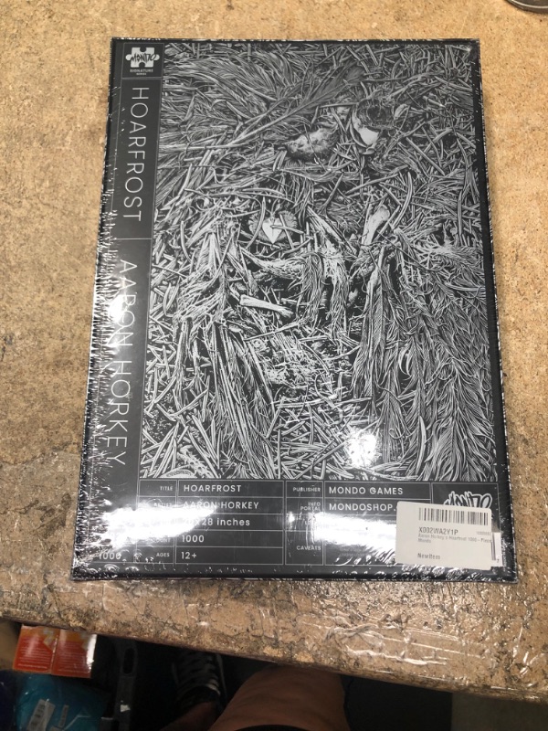 Photo 1 of Aaron Horkey's Hoarfrost 1000-Piece Puzzle Mondo

