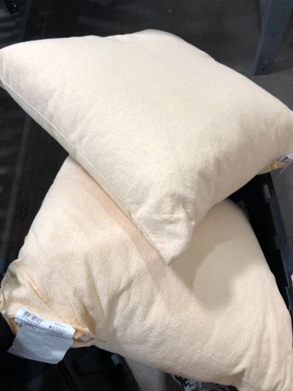 Photo 1 of 2 Oversized Chambray Square Throw Pillow - Threshold™
