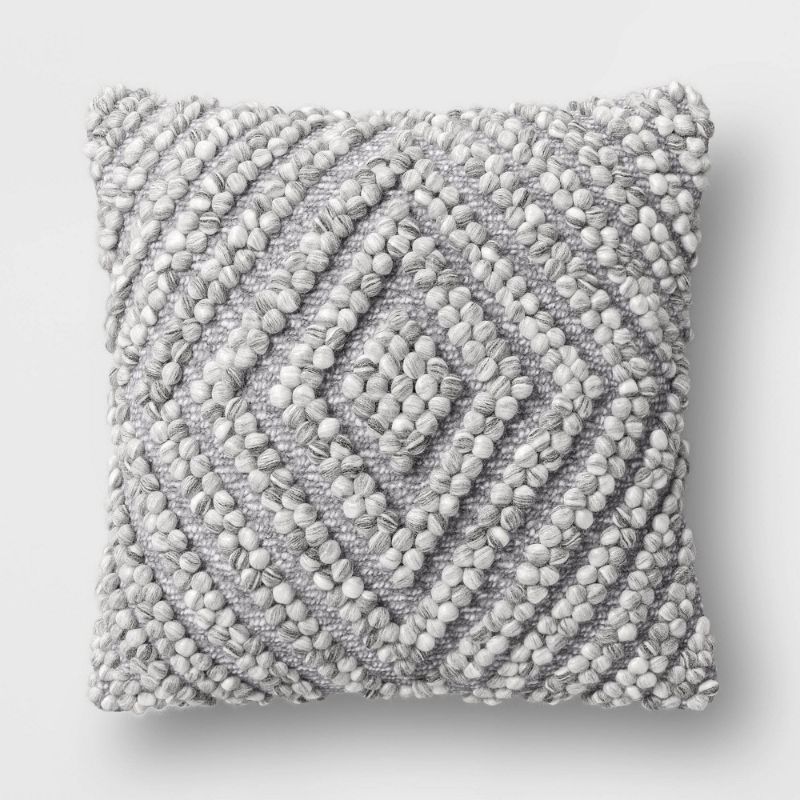 Photo 1 of 2 Chunky Diamond Patterned Square Throw Pillow? - Project 62™
