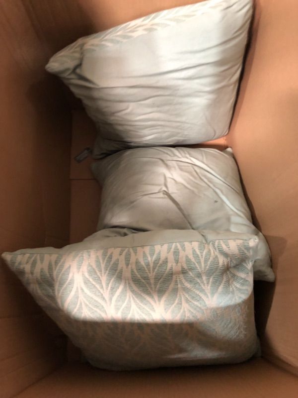 Photo 1 of 2 Woven Botanical Square Throw Pillow - Threshold™
