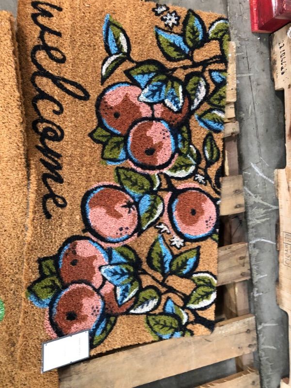 Photo 2 of 1'6"x2'6" Summer Citrus Welcome Doormat - Threshold™
