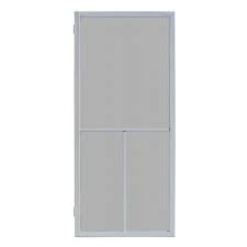 Photo 1 of 36 in. x 80 in. Flush Hardboard Primed White Hollow-Core Smooth Composite Bi-fold Interior Door
