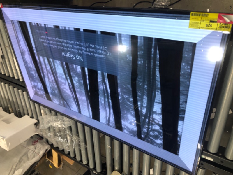 Photo 3 of DAMAGED SCREEN SEE IMAGE 
LG OLED C1 Series 65” Alexa Built-in 4k Smart TV, 120Hz Refresh Rate, AI-Powered 4K, Dolby Vision IQ and Dolby Atmos, WiSA Ready, Gaming Mode (OLED65C1PUB, 2021)