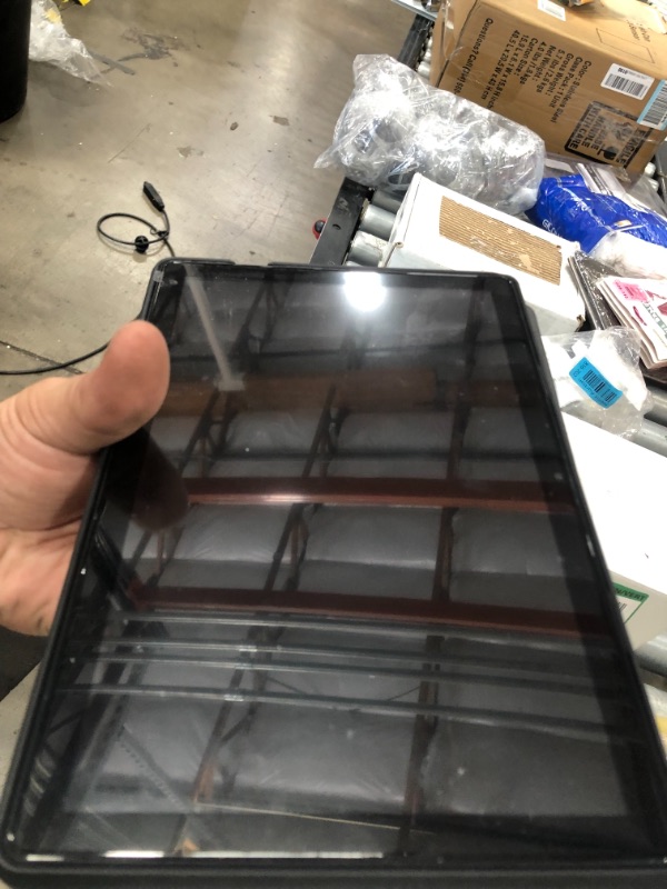 Photo 1 of 10 inch Octa Core Tablet, 4GB RAM 64GB Storage, YUMKEM Android Tablet with Keyboard and Tablet Case, 10.1” IPS HD Display, Android OS, 6000 mAh Battery, Bluetooth, 5G Wi-Fi, GPS, FM, Dark Grey