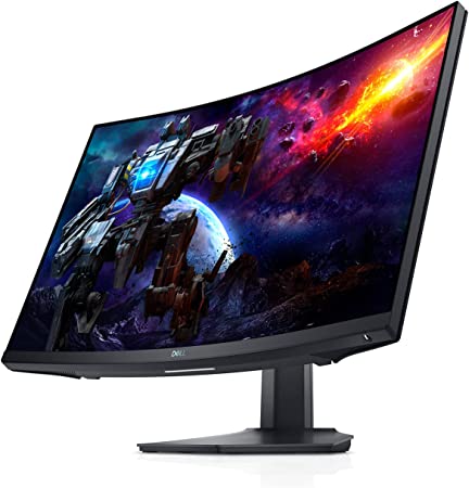 Photo 1 of Dell Curved Gaming Monitor 27 Inch Curved Monitor with 165Hz Refresh Rate, QHD (2560 x 1440) Display, Black - S2722DGM