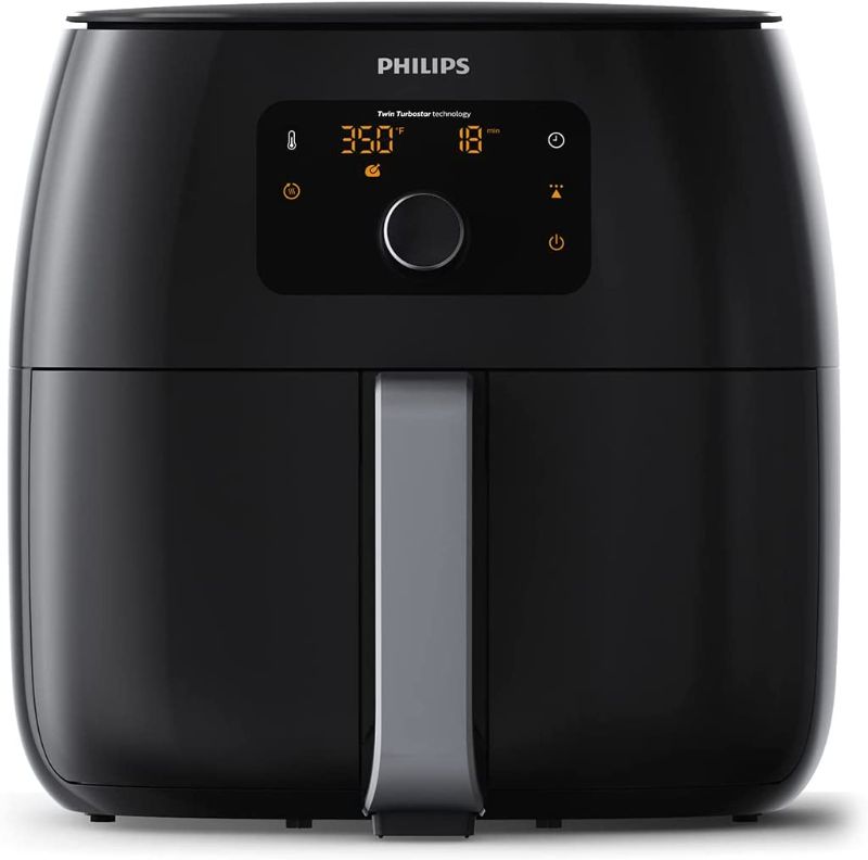 Photo 1 of ***PARTS ONLY*** Philips Premium Airfryer XXL with Fat Removal Technology, 3lb/7qt, Black, HD9650/96
