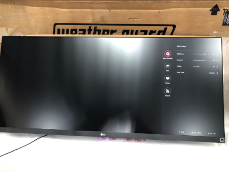 Photo 3 of LG 34WN750-B Monitor 34" 21:9 WQHD (3440 x 1440) IPS Display, AMD FreeSync, Dual Controller, OnScreen Control, 3-Side Borderless Design - Black