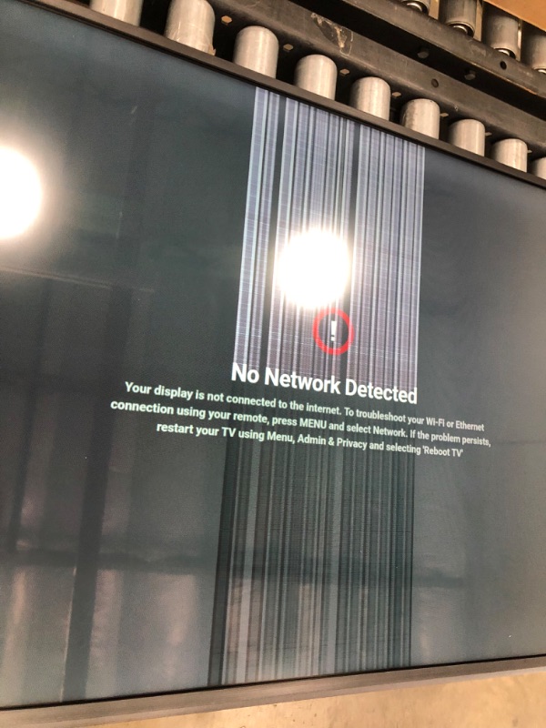 Photo 1 of DAMAGED PIXELS 
VIZIO 43-inch D-Series Full HD 1080p Smart TV with Apple AirPlay and Chromecast Built-in, Alexa Compatibility, D43f-J04, 2022 Model