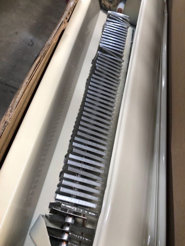 Photo 2 of *PARTS ONLY* Cadet F Series 72 Inch Electric Baseboard Heater (Model: 6F1500A, Part: 06511), 240/208 Volt, 1500/1125 Watt, Almond
