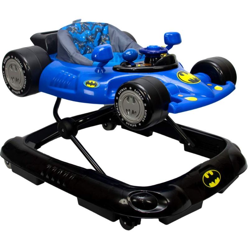 Photo 1 of KidsEmbrace Batman Baby Activity Walker, DC Comics Car, Music and Lights, Blue
