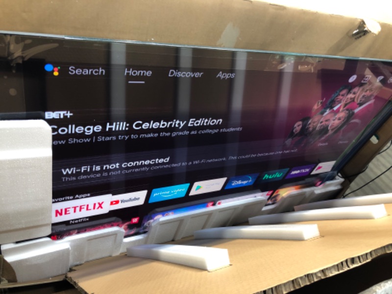 Photo 2 of Hisense 65" Class 4K UHD QLED Android Smart TV HDR U7 Series 65U7G
