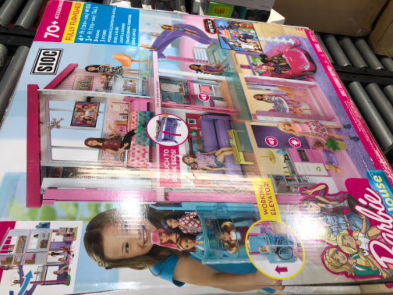 Photo 2 of Barbie Dreamhouse Dollhouse with Wheelchair Accessible Elevator

